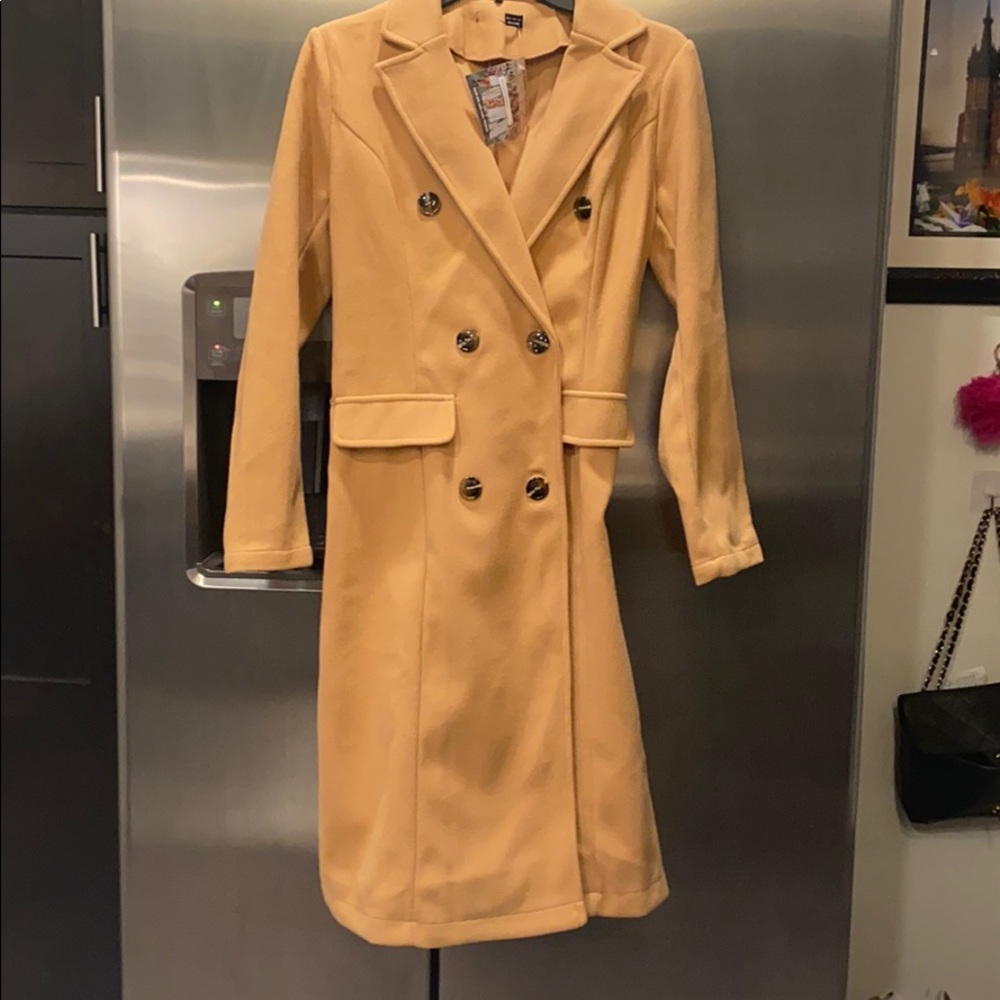 Long tan coat
